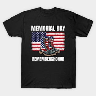 Memorial Day Remember&Honor T-Shirt